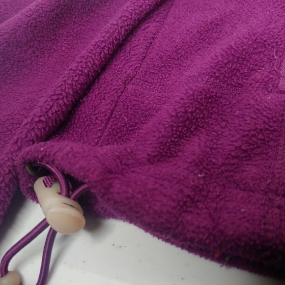 Cabelas Outdoors Womens M Fleece Jacket Pink Full Zip Workwear Fuzzy Farm - Picture 7 of 10